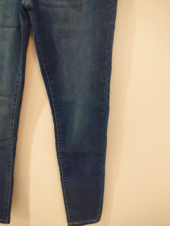 Kancan High Rise Skinny Jeans Size 9/28 Stretch Blue Denim Super Skinny Fit * - Picture 4 of 11